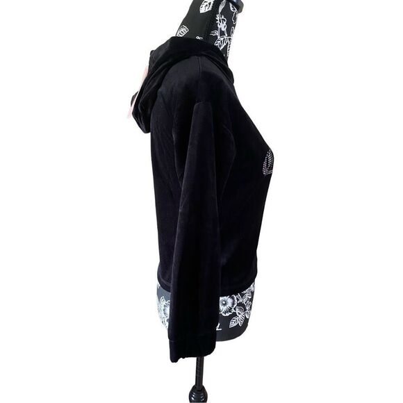 Nwt Juicy Couture Velour Pullover Hooded Sweatshirt School - Picture 4 of 13